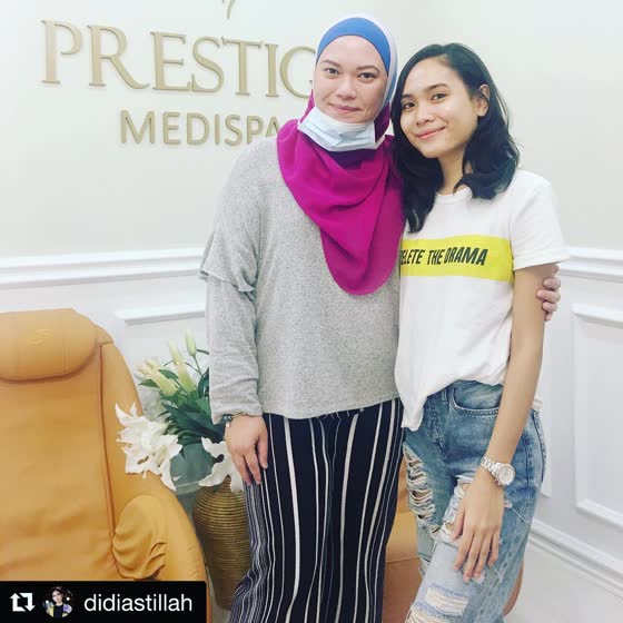Didi Astillah di Prestige Medispa