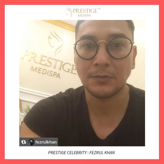 Fezrul Khan di Prestige Medispa