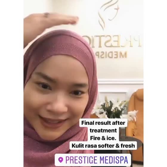 Datuk Nora Ariffin di Prestige Medispa