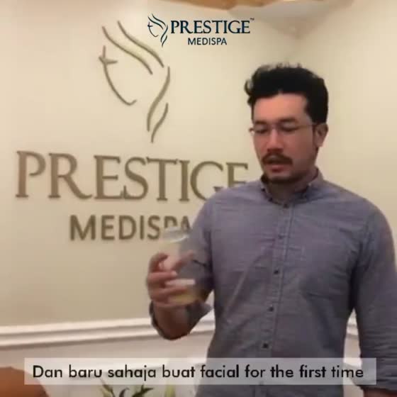 Ungku Ismail Aziz di Prestige Medispa